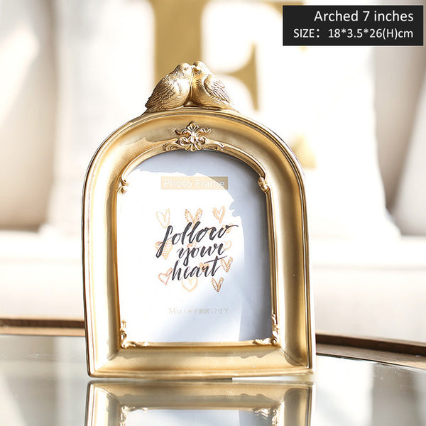 Miz Home 1 Piece Gold Photo Frame - Different Shapes