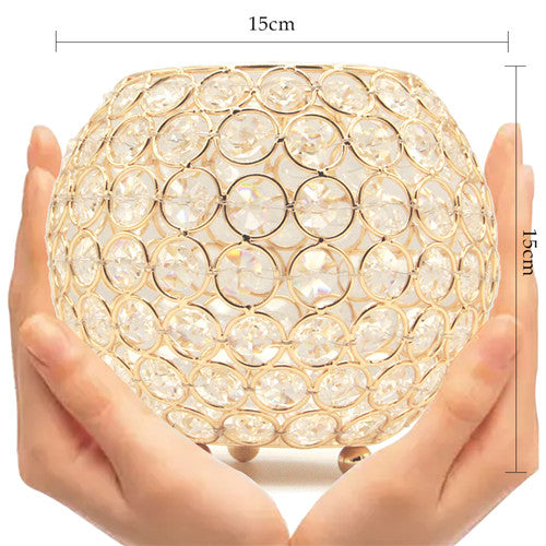 Crystal Tea Light Candle Holders