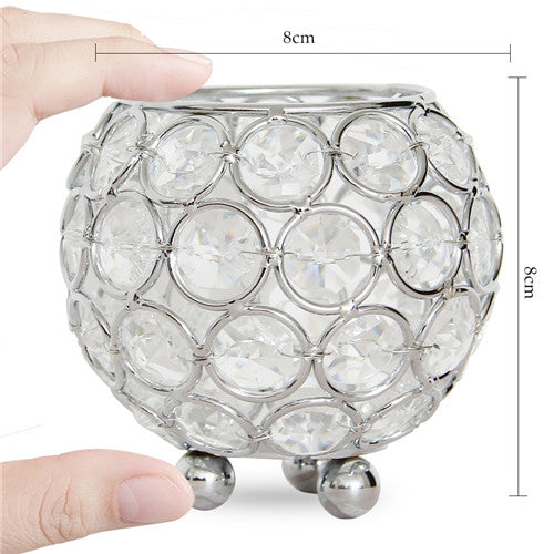 Crystal Tea Light Candle Holders