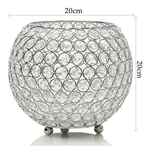 Crystal Tea Light Candle Holders