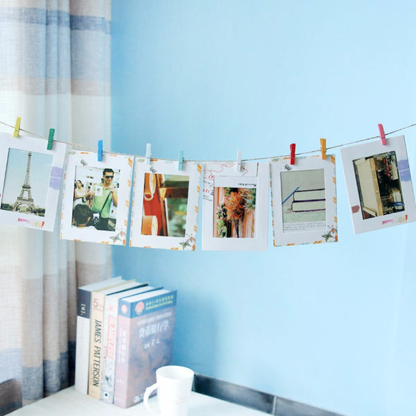 4/6/7Inch DIY Kraft Paper Photo Frames