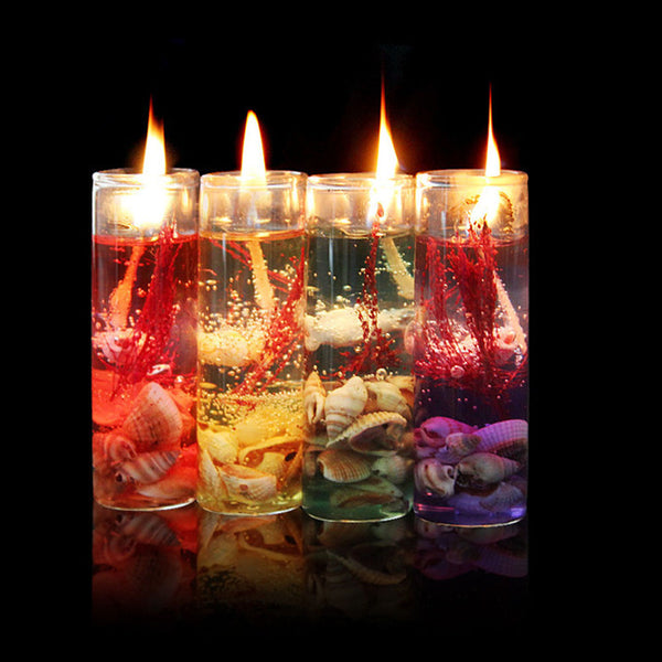 Valentine's Day Birthday Gift Shell Candles